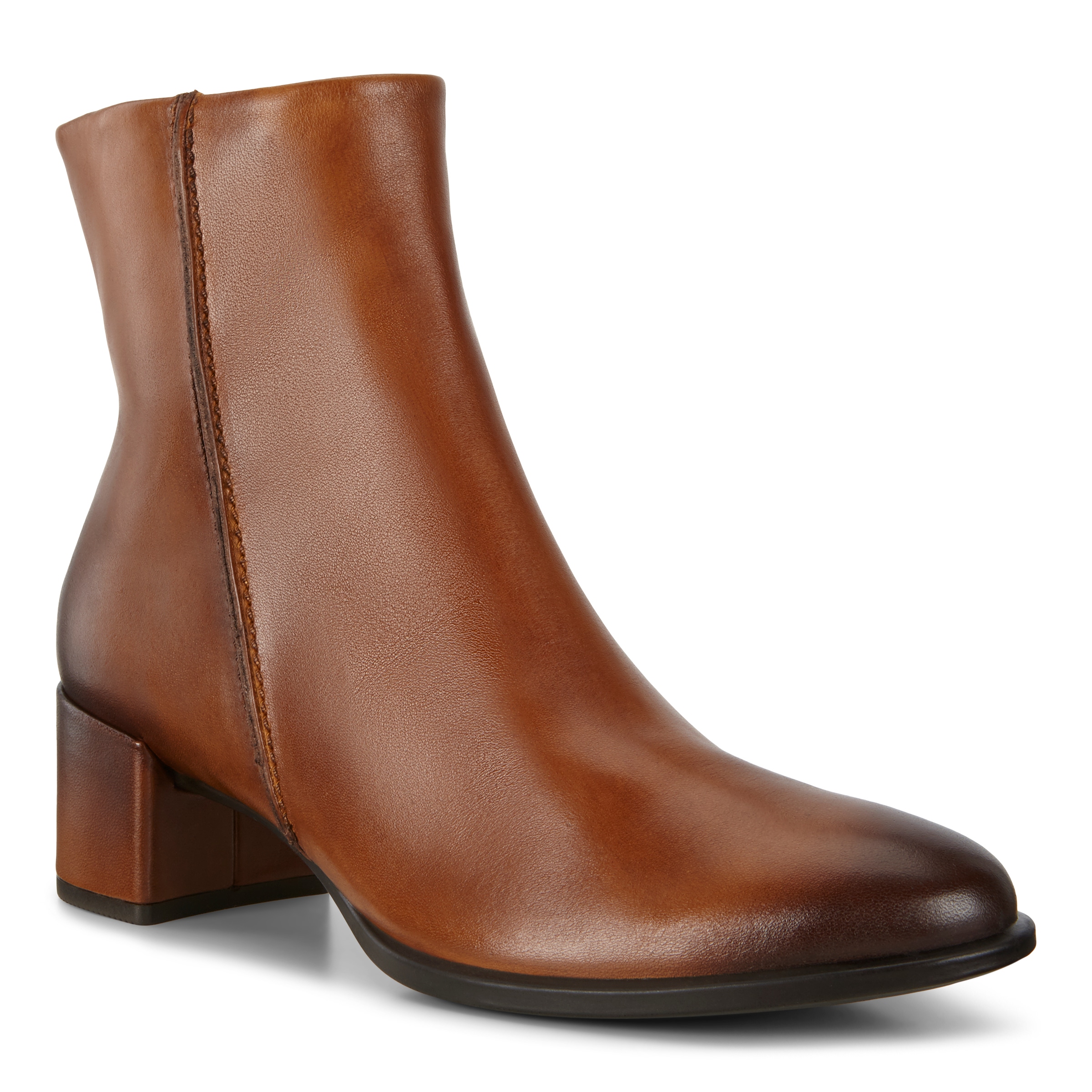 ECCO Shape 35 Block Ankle Women's Boot - Brown - Main