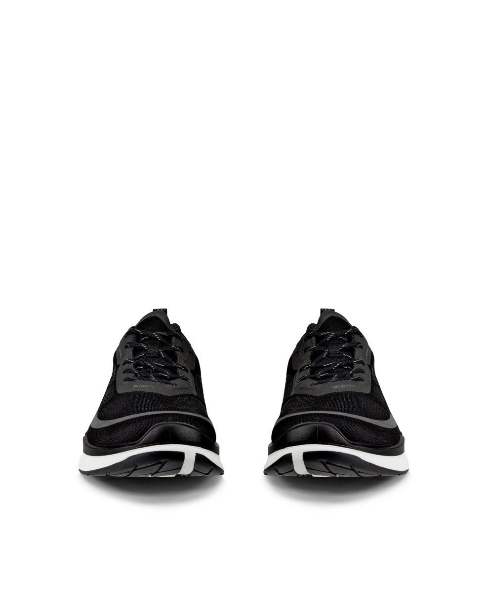 ECCO® Biom 2.0 Low Breathru baskets en toile pour homme - Noir - Front pair