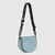 ECCO® Indigo Leather Saddle Bag - Blue - Main