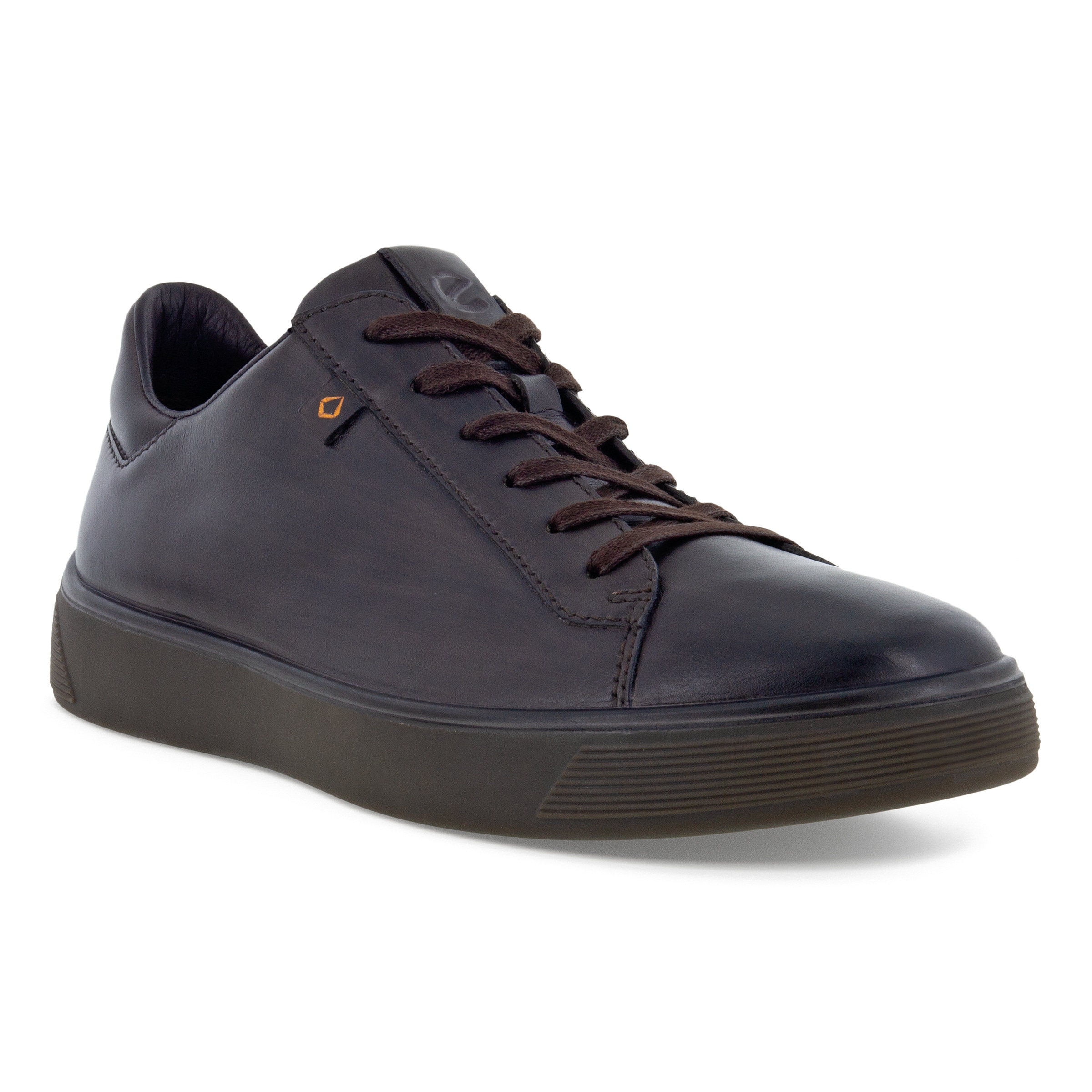 ECCO Street Tray Plus Men's Premium Sneaker - Brown - Main