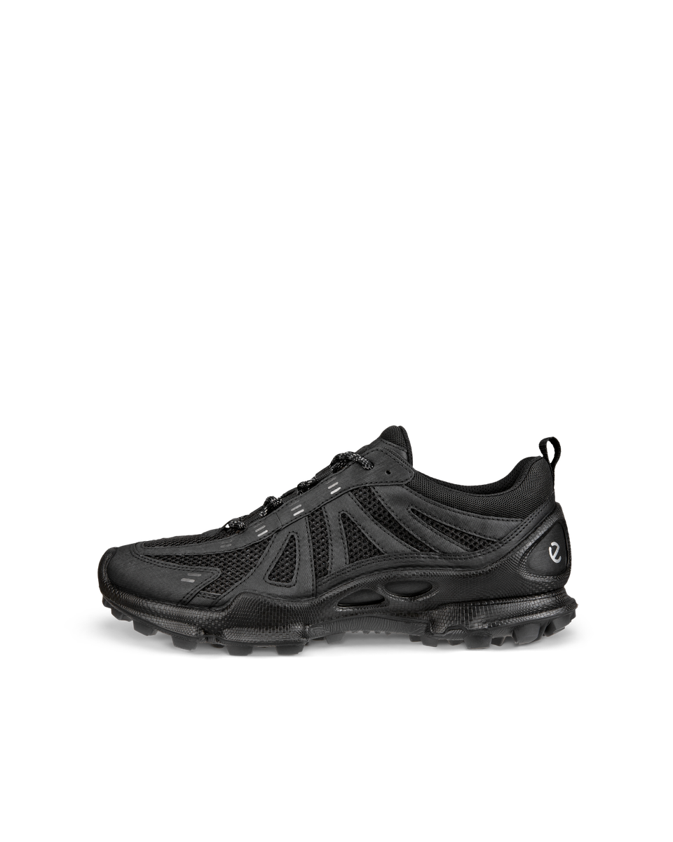 Men s ECCO Biom C Trail Textile Outdoor Sneaker Black