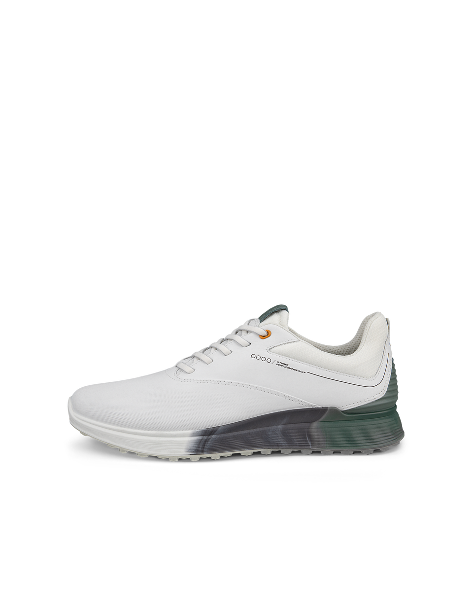 ECCO Men's S-Three Golf Shoes - White - Outside