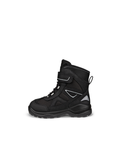 Botines de invierno impermeable de nobuk  ECCO® Snow Mountain para niño/a - Negro - Outside