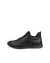 Women's ECCO® Gruuv Leather Sneaker - Black - Outside