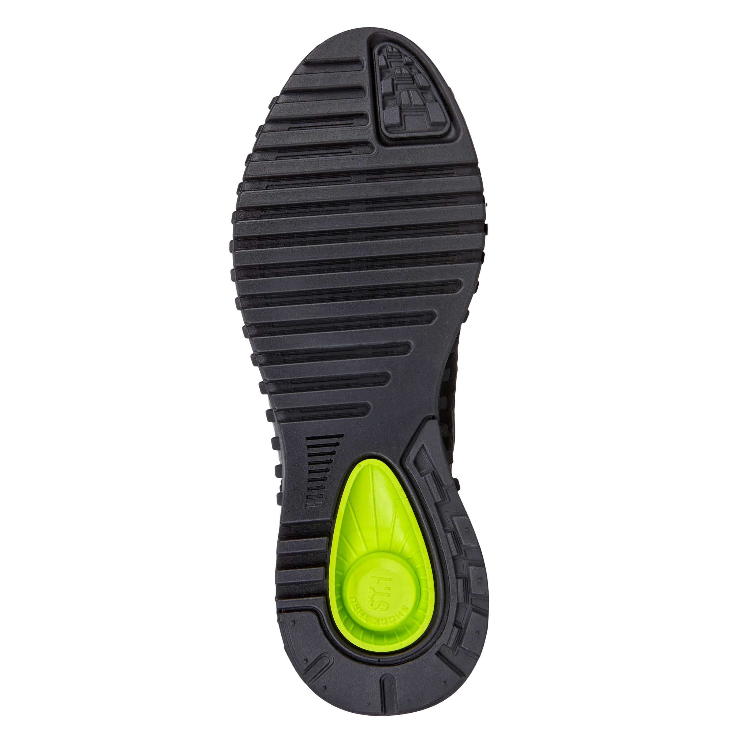 ECCO Zipflex Low Dyneema ウィメンズ レザースニーカー - ブラック - Sole