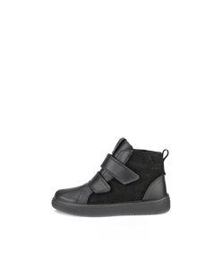 Zapatos impermeable de piel ECCO® Street Tray para niño/a - Negro - Outside