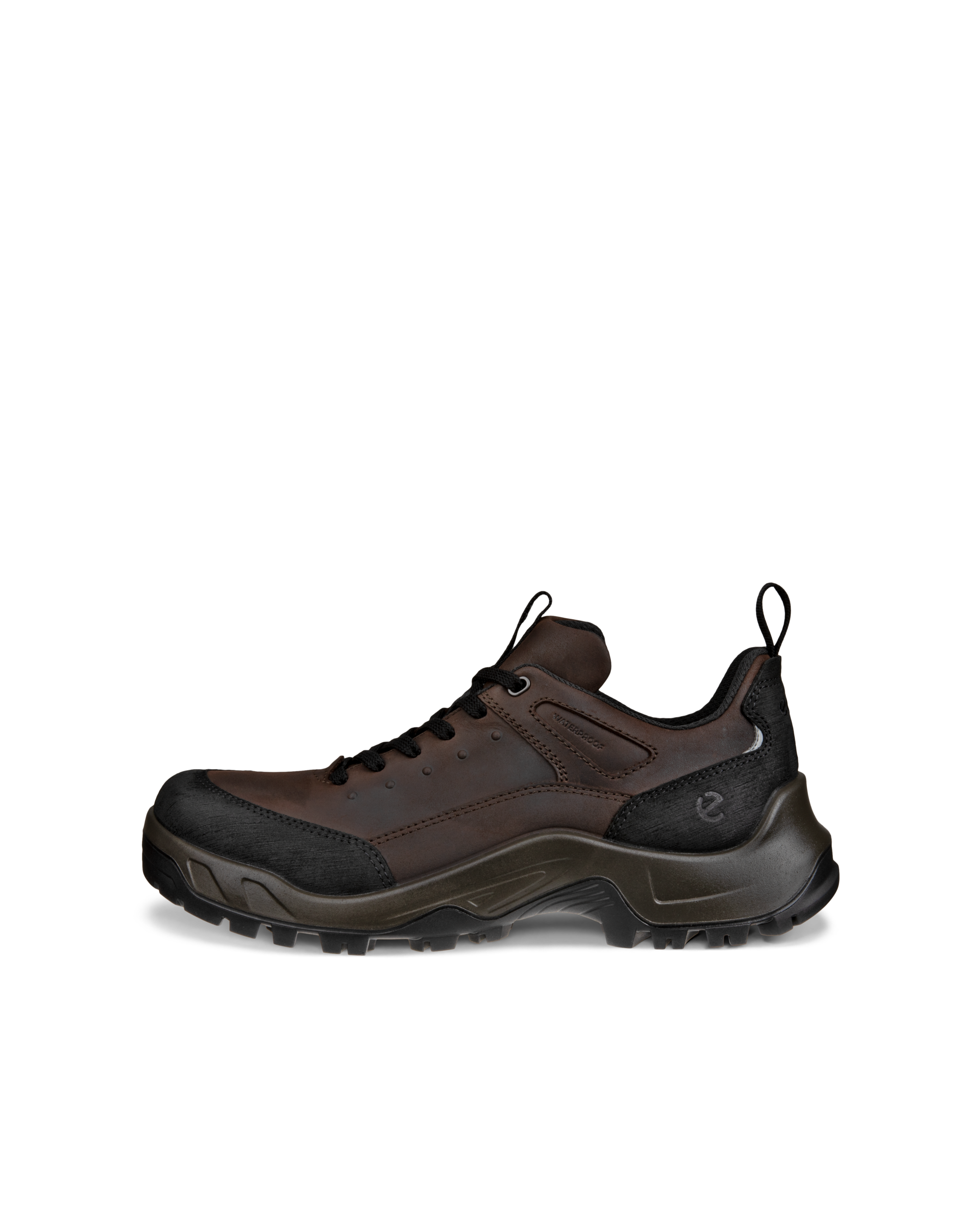 Men s ECCO Offroad Nubuck Waterproof Hiking Sneaker Brown