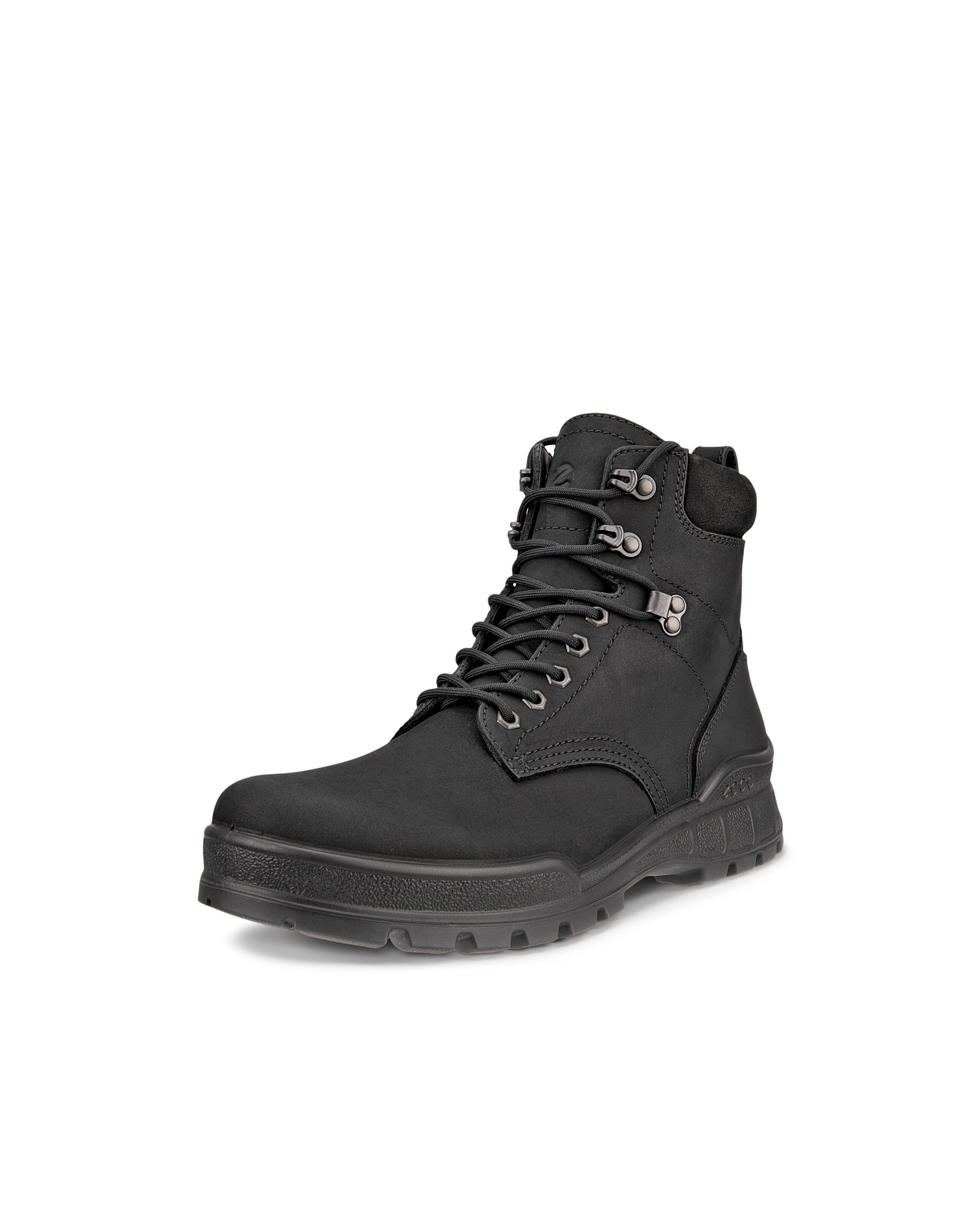 ECCO TRACK 25 MEN'S WATERPROOF LEATHER BOOT - Black - Main