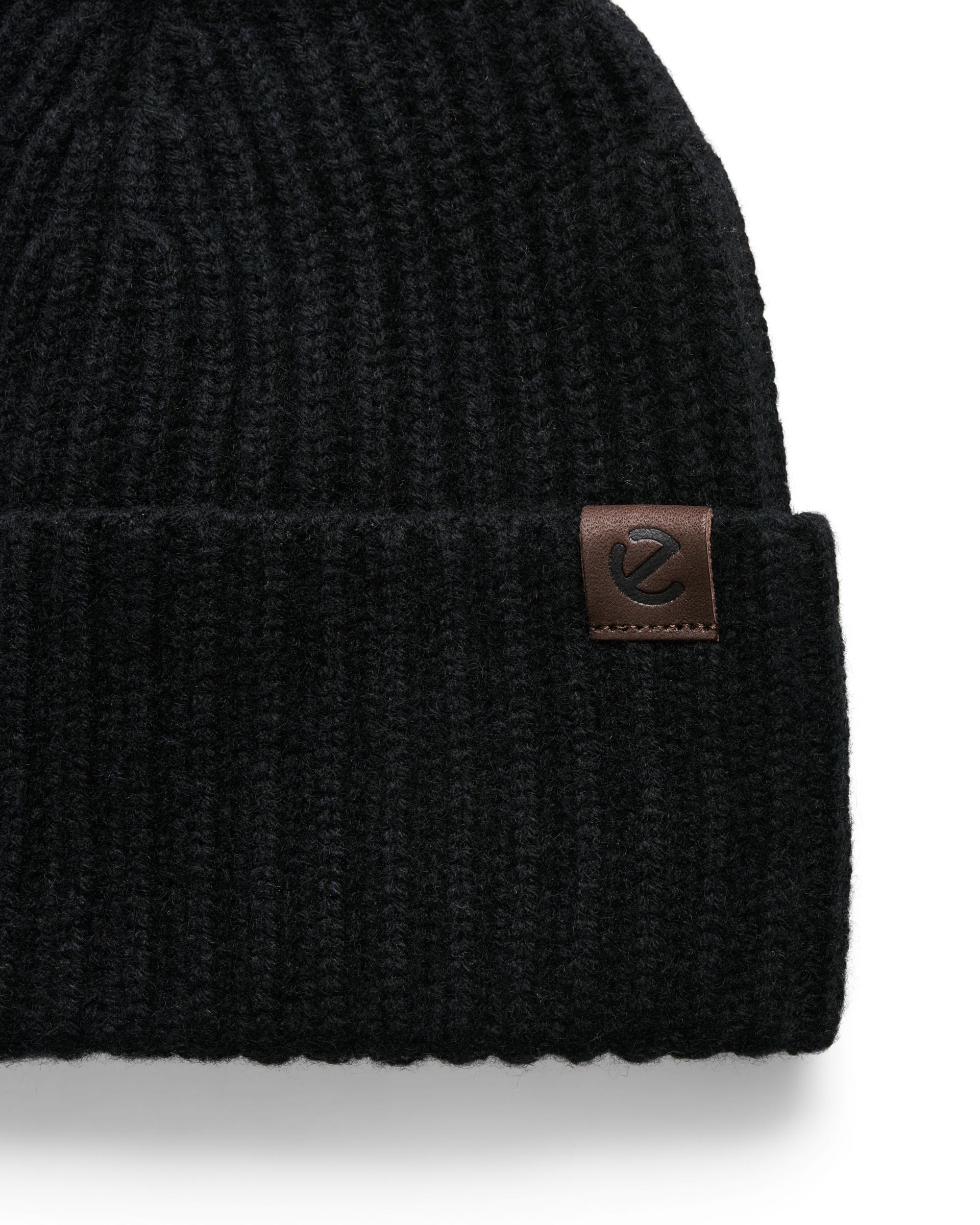 Ecco Men Fine Classic Beanie - Must - Detail-1