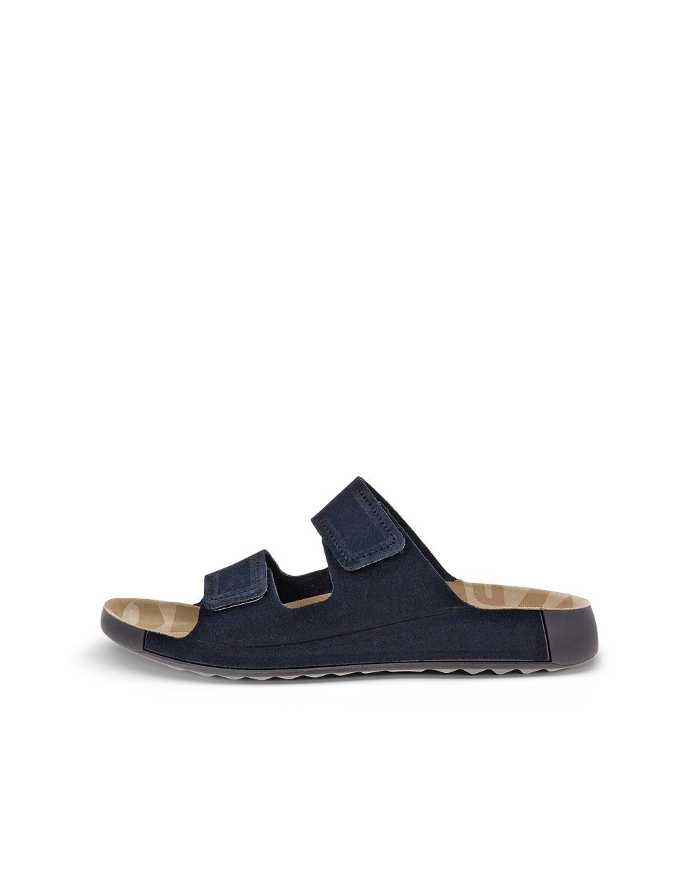 ECCO Men's Cozmo Slide Sandal - Blue - Outside