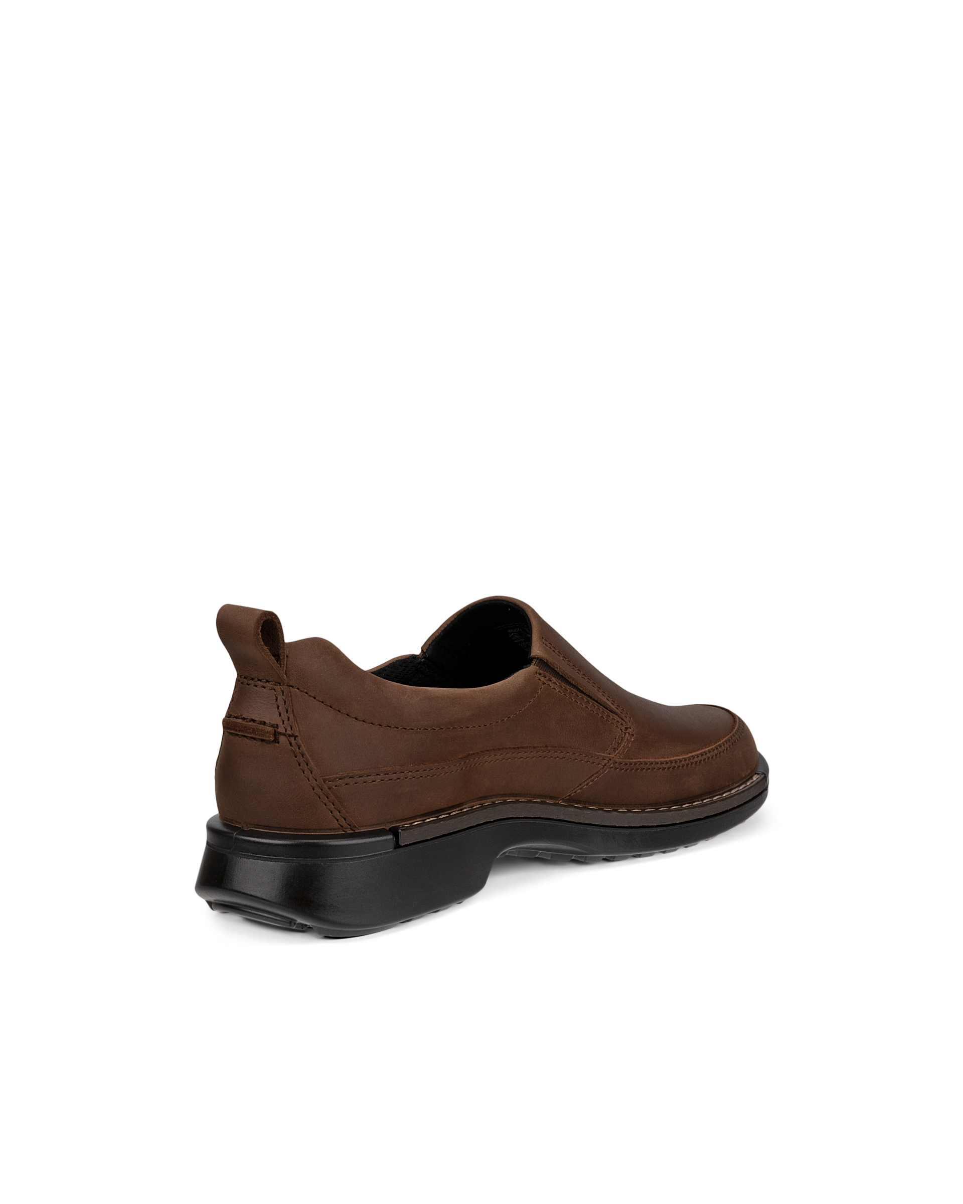 Men's ECCO® Fusion Nubuck Slip-On - Brown - Back