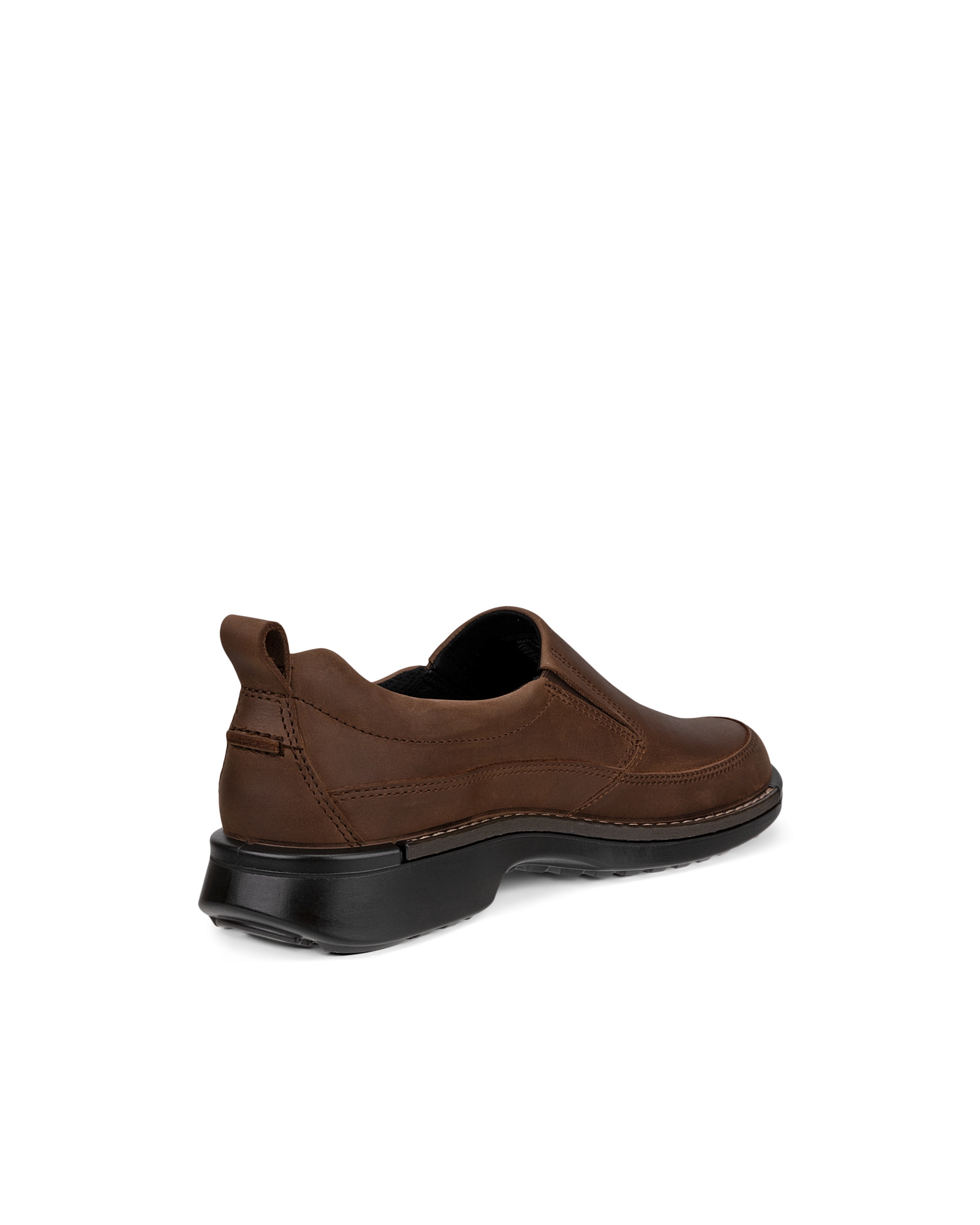 Men's ECCO® Fusion Nubuck Slip-On - Brown - Back