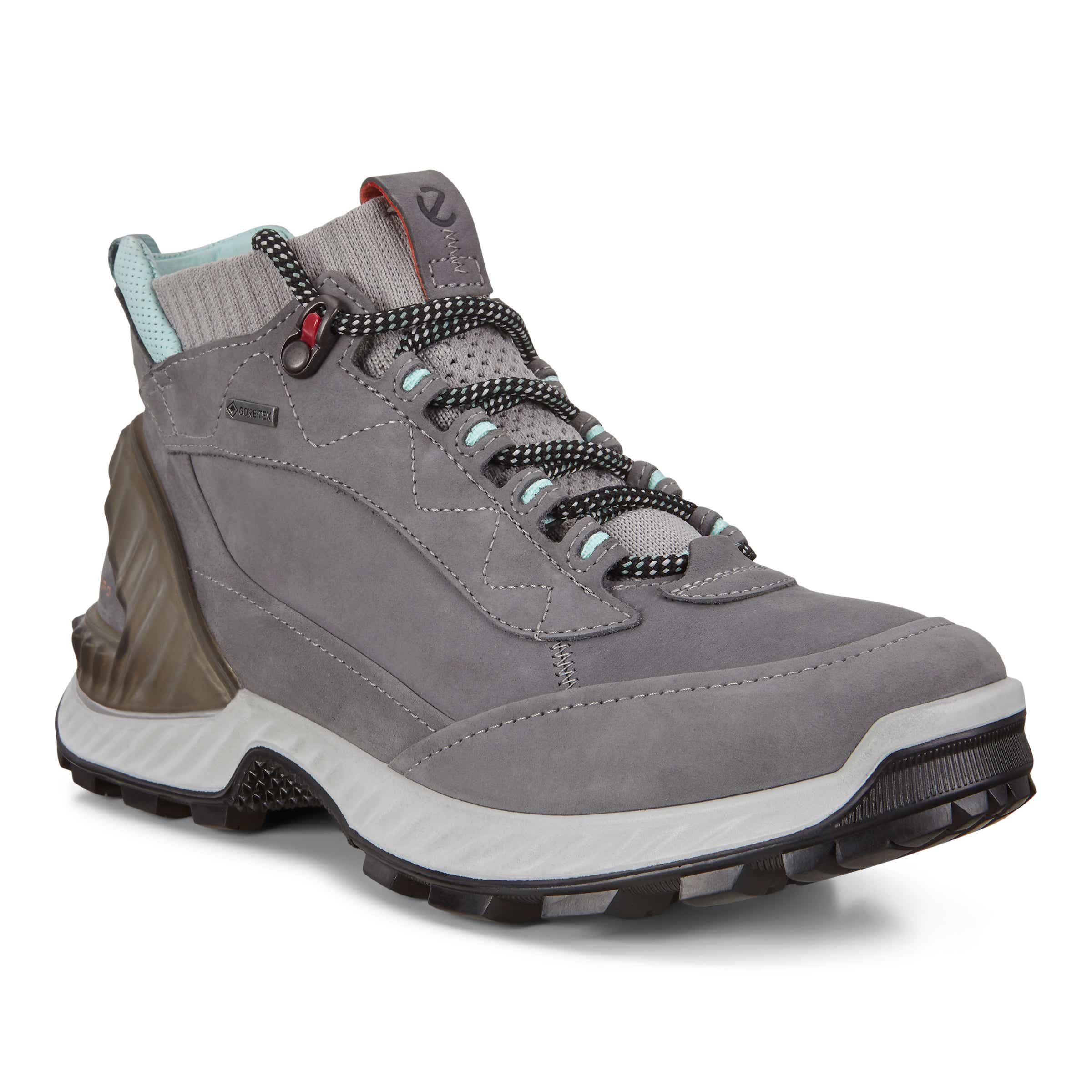 Botines de montaña de nobuk Gore-Tex ECCO® Exohike para mujer - Gris - Main