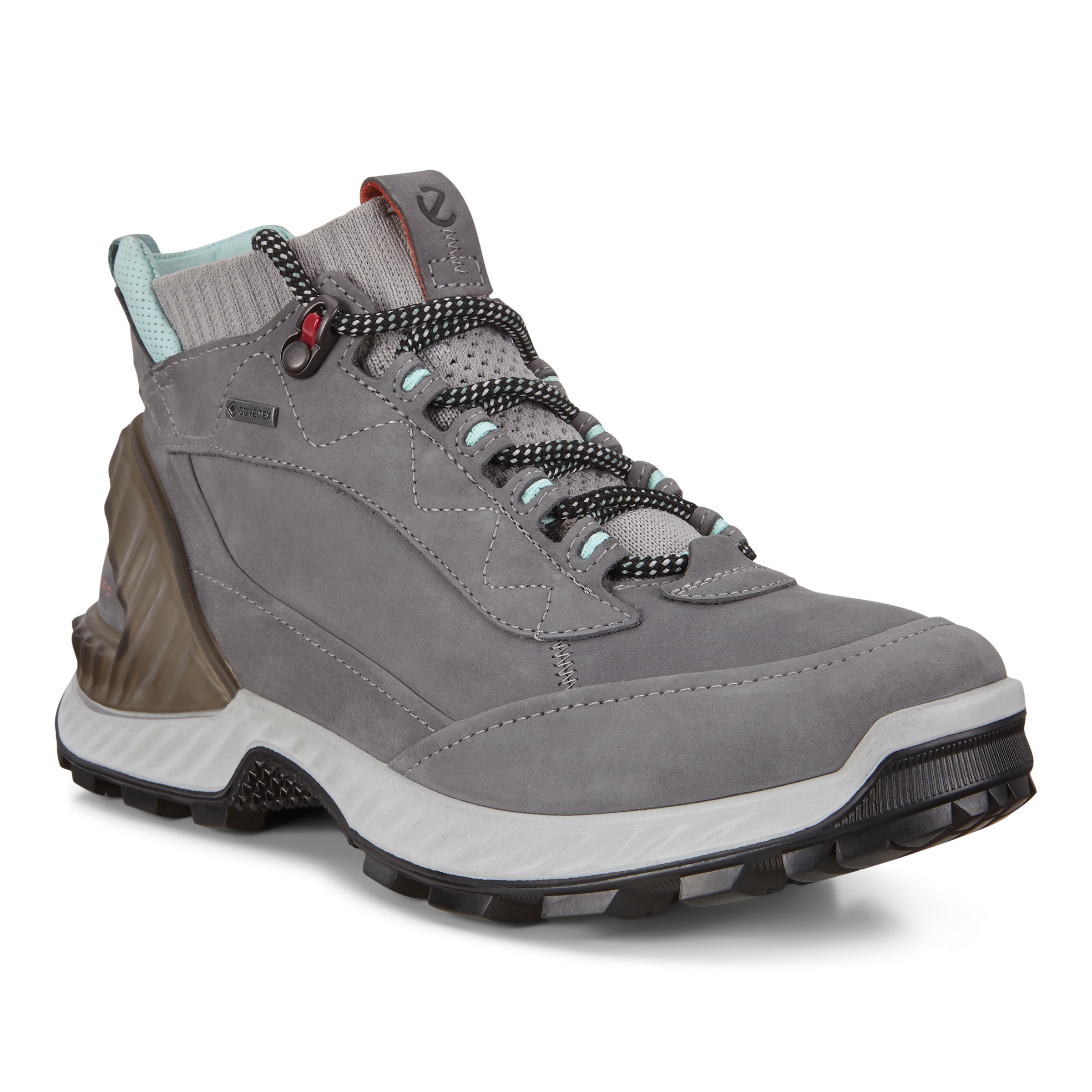 Botines de montaña de nobuk Gore-Tex ECCO® Exohike para mujer - Gris - Main