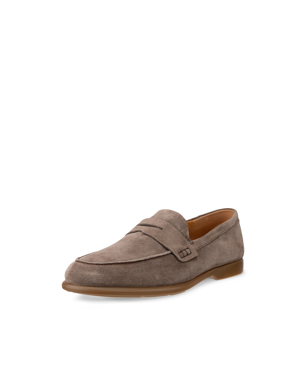 Men's ECCO® Citytray Lite Suede Loafer - Brown - Main