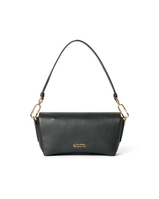 ECCO Pinch Bag M Soft Pebbled Leather - Negro - Main