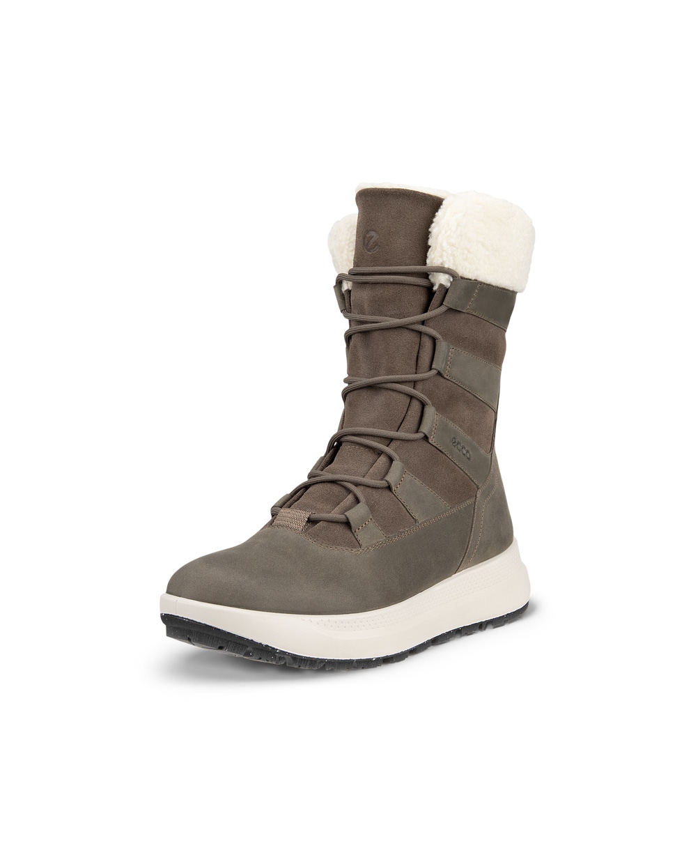 ECCO® Solice bottes d'hiver imperméable en nubuck pour femme - Brun - Main