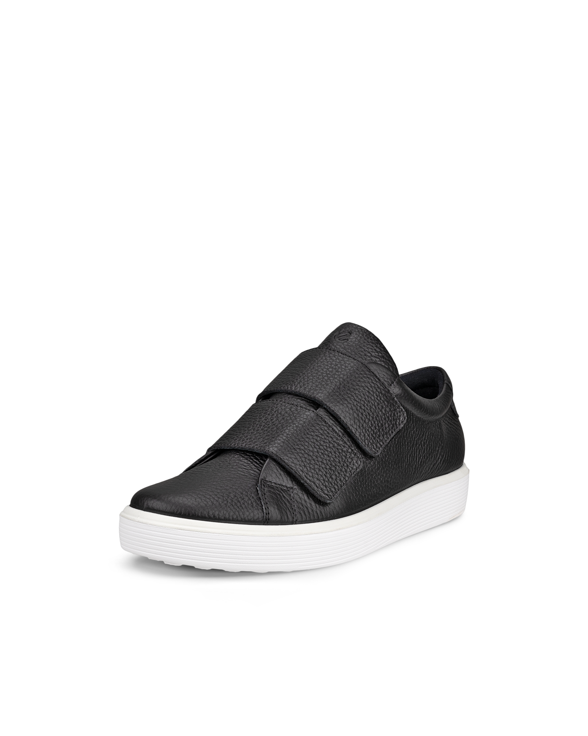 ECCO® Soft 60 baskets en cuir pour femme - Noir - Main