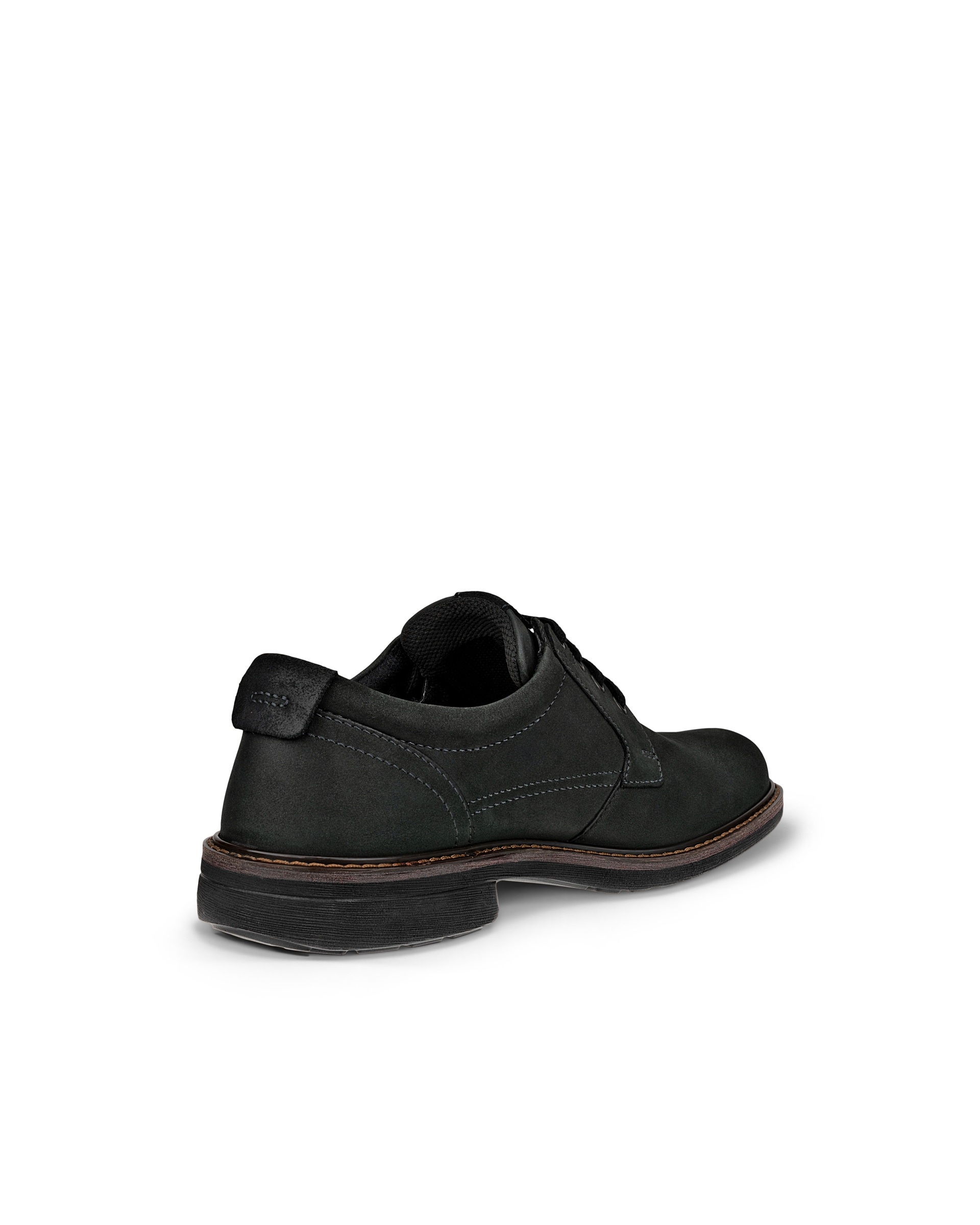 Zapatos Derby de nobuk Gore-Tex ECCO® Turn para hombre - Negro - Back