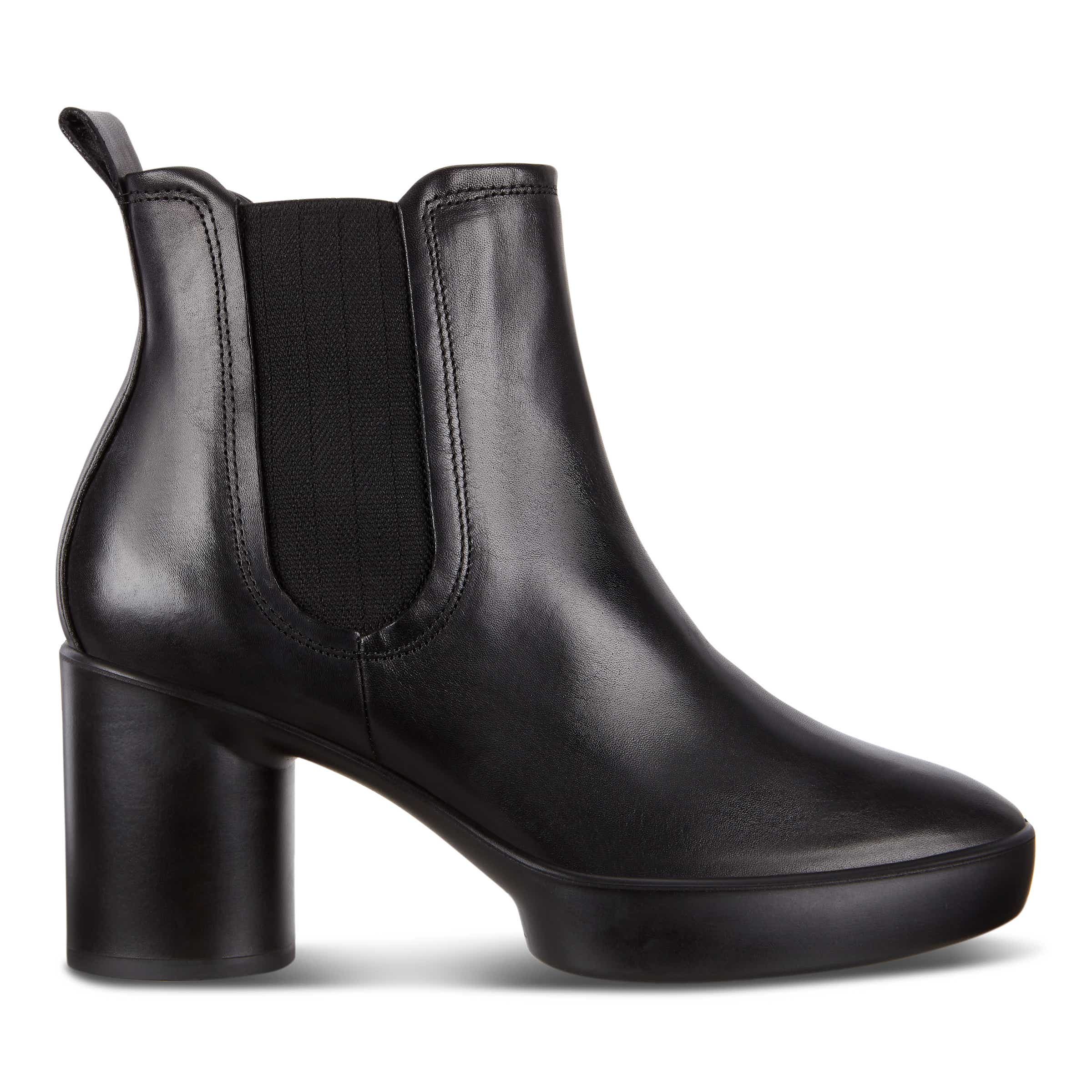 ECCO Shape Sculpted Motion 55 Chelsea Boot - Black - Outside