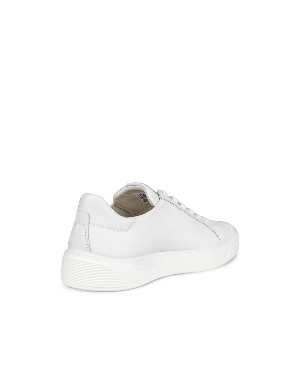 ECCO Women's Street Tray Sneaker - White - Back