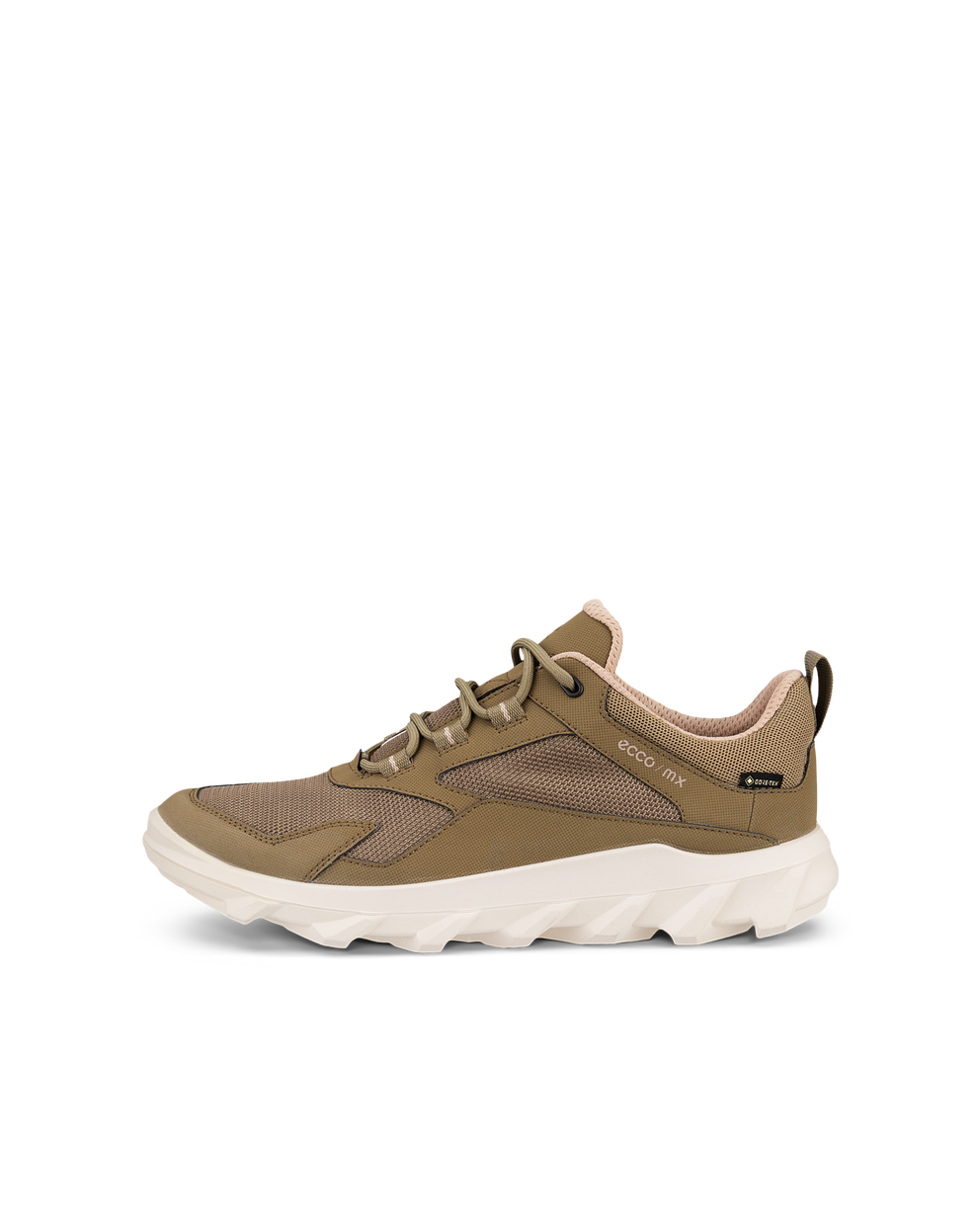 Women's ECCO® Mx Textile Gore-Tex Outdoor Sneaker - Brown - Outside