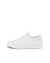 Women's ECCO® Soft 7 Leather Sneaker - White - Outside