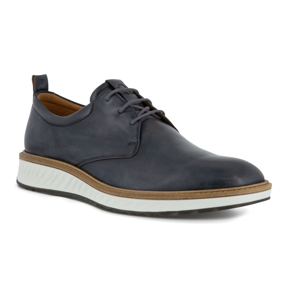 ECCO ST.1 Hybrid Derby Shoes - Grey - Main