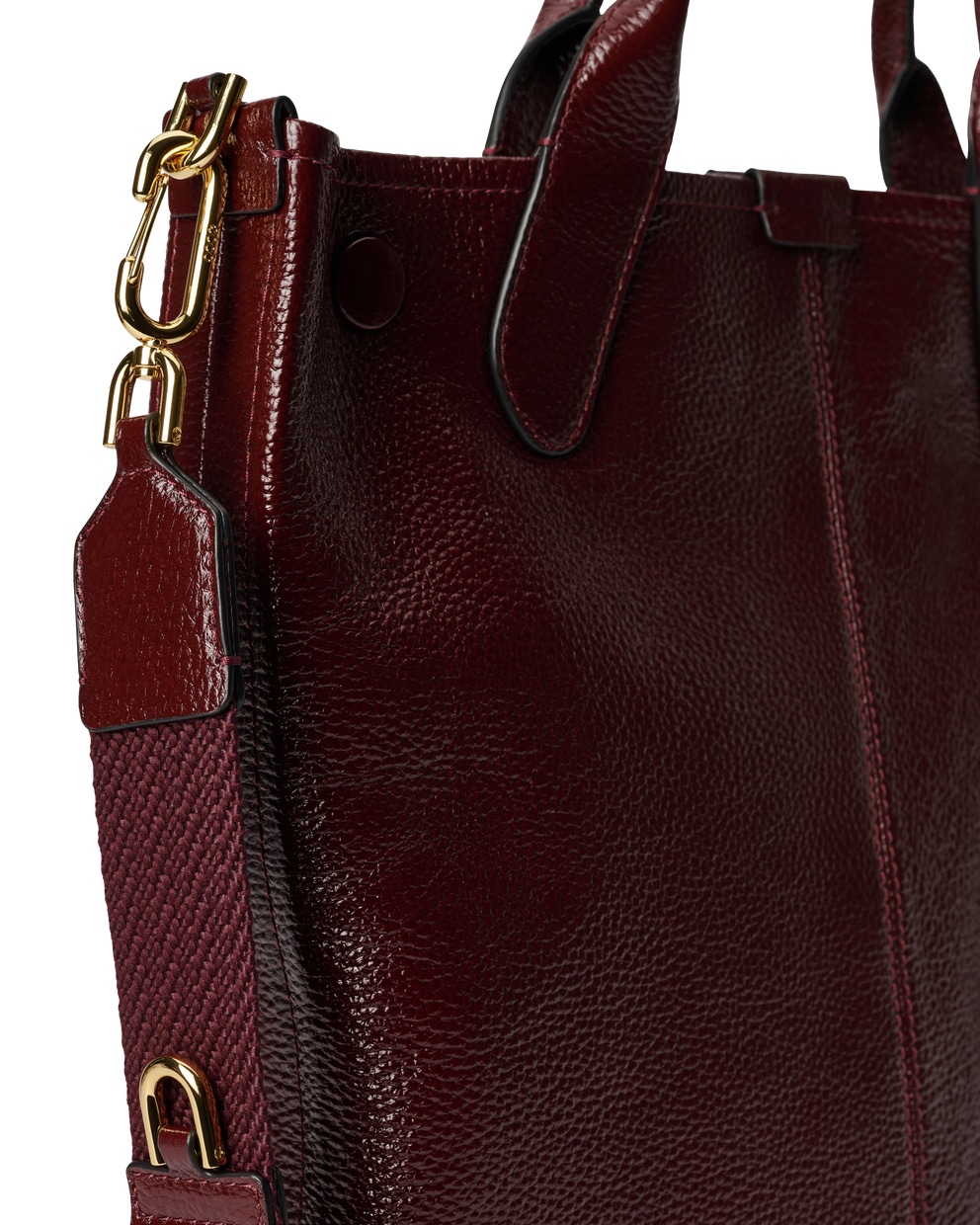 ECCO TOTE SOFT NORTH-SOUTH - Red - Detail-1