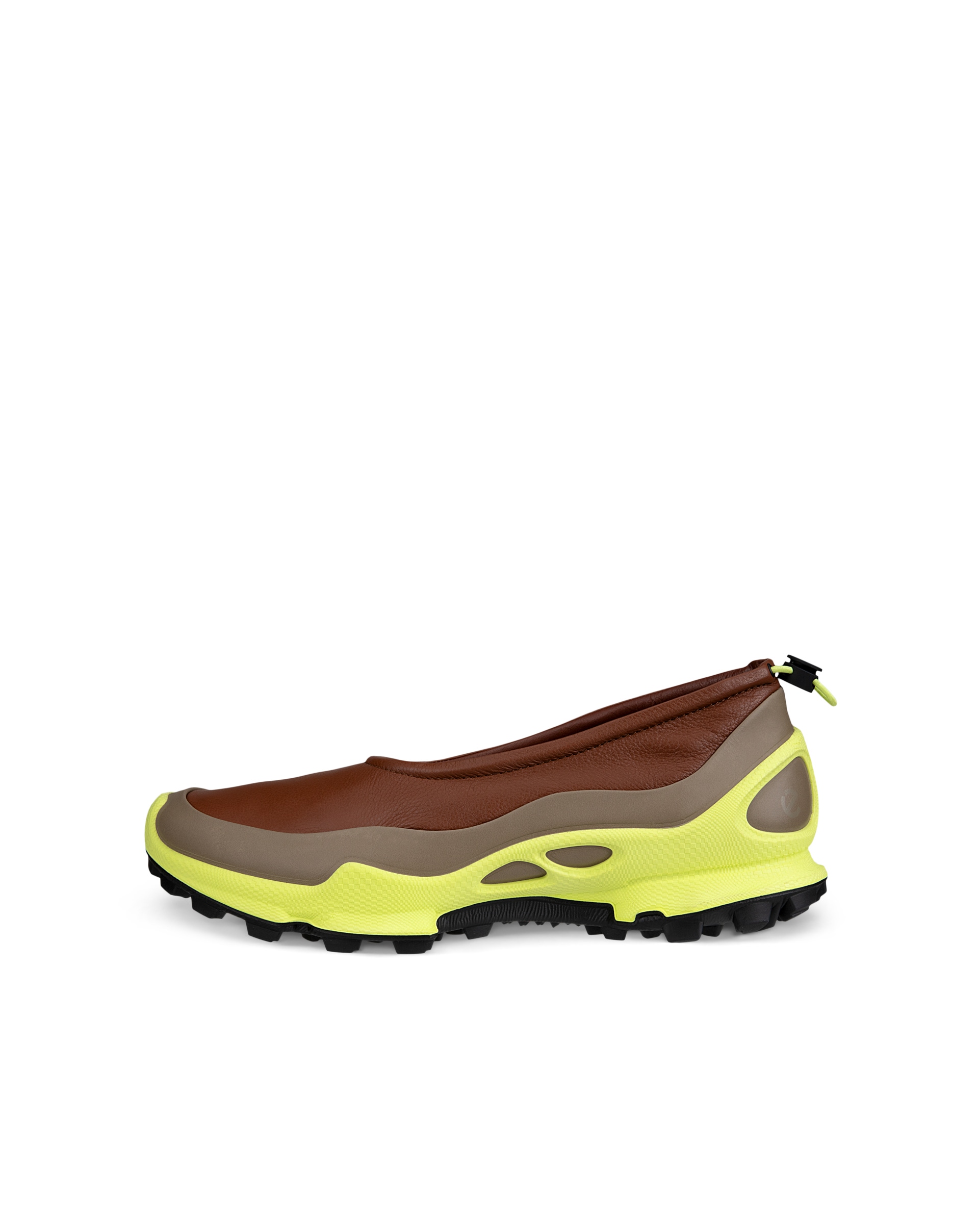 Women's ECCO® Biom C-Trail Leather Slip-On - Brown - Outside