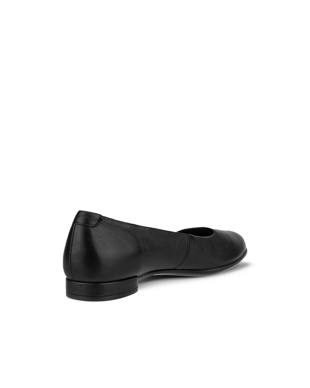 Women's ECCO® Anine Leather Ballerina - Black - Back