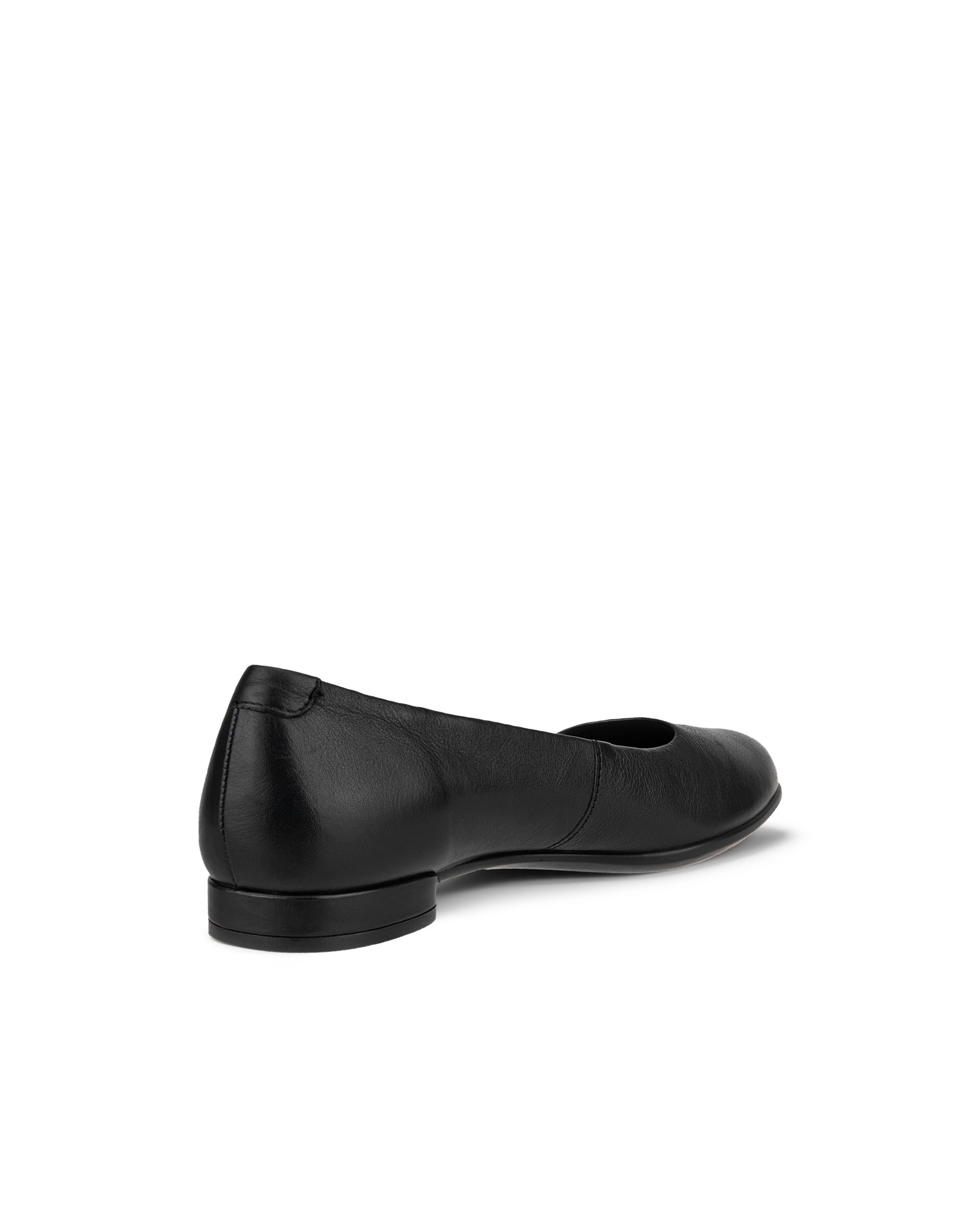 Women's ECCO® Anine Leather Ballerina - Black - Back