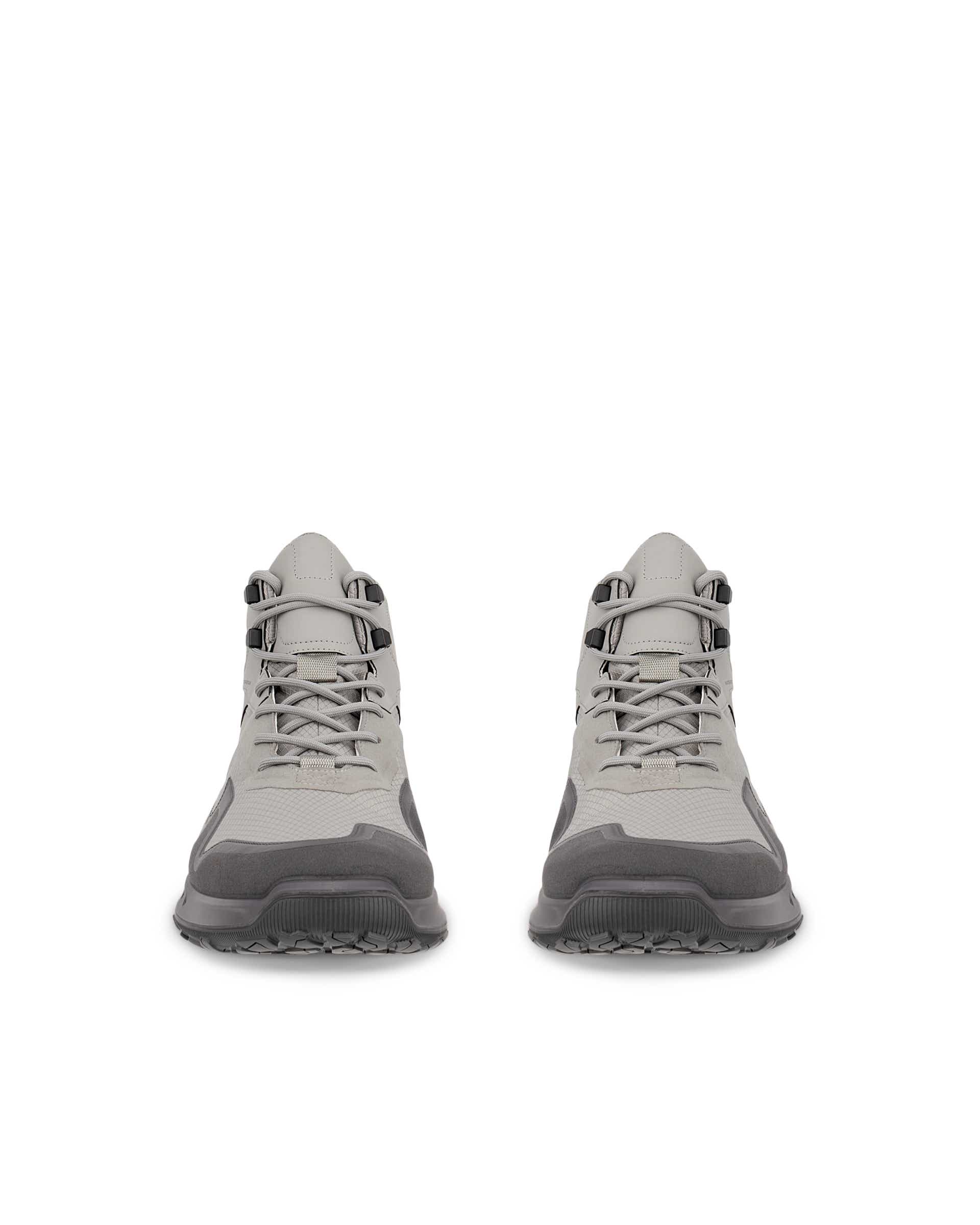 Pánská outdoorová kotníčková voděodolná obuv ECCO® ULT-TRN - Šedá - Front pair