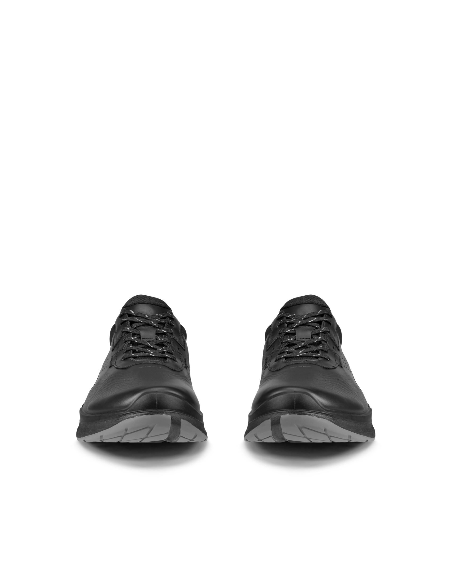 Men's ECCO® Biom 2.2 Leather Sneaker - Black - Front pair