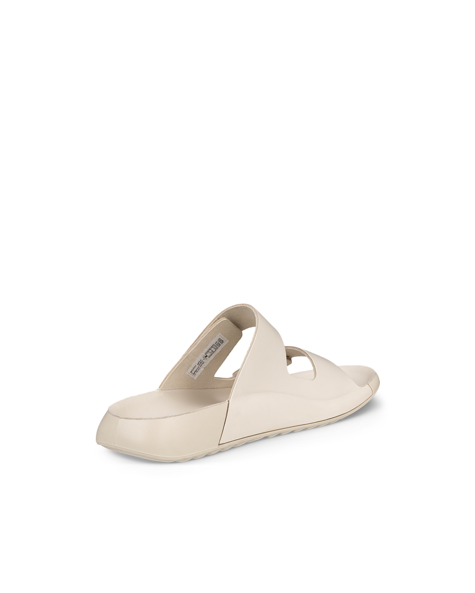 ECCO® Cozmo sandale en cuir deux brides pour femme - Brun - Back