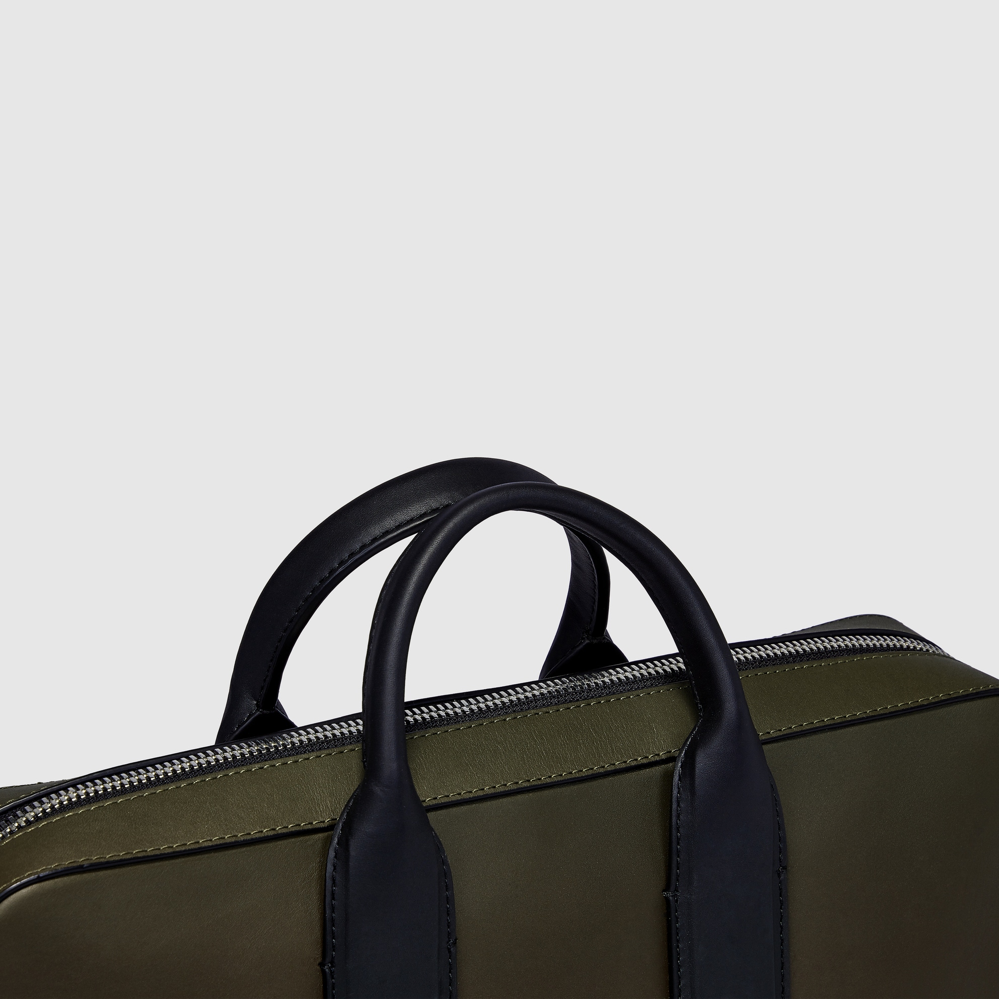 ECCO® City Leather Laptop Bag - Green - Detail-1