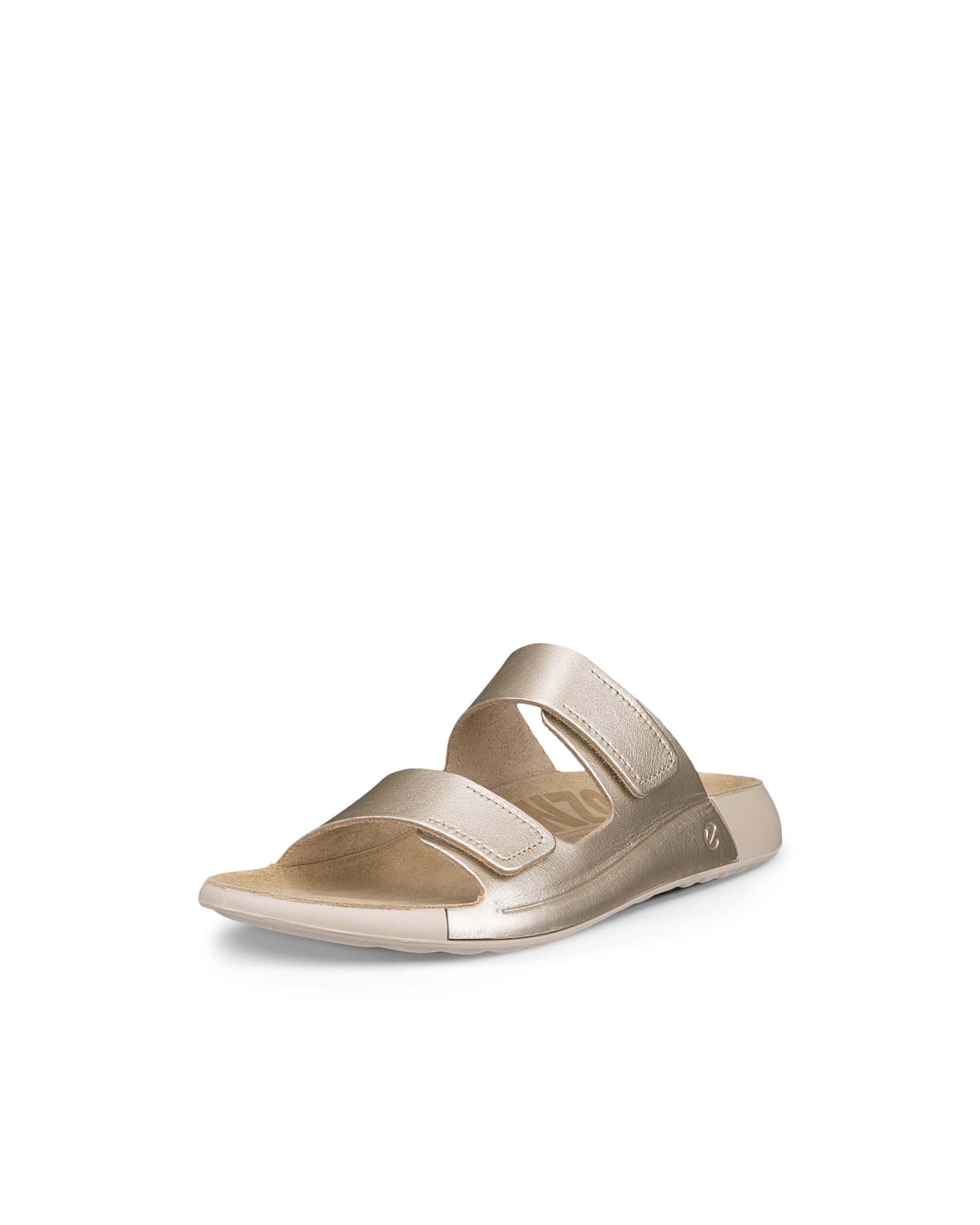 ECCO COZMO 2-STRAP WOMEN'S SLIDE SANDAL - Metallics - Main