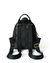 ECCO® Round Pack S Pebbled Leather Backpack - Black - Back