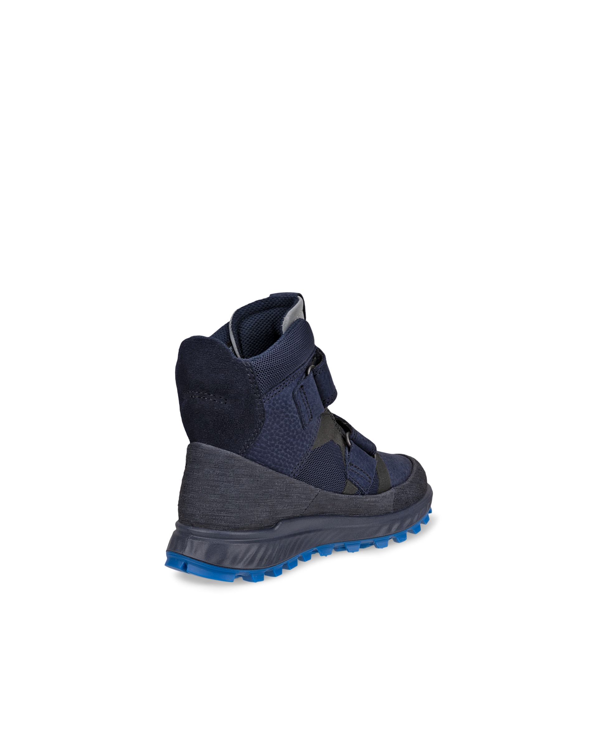 Botas de caña media de nobuk Gore-Tex ECCO® Exostrike para niño/a - Azul - Back