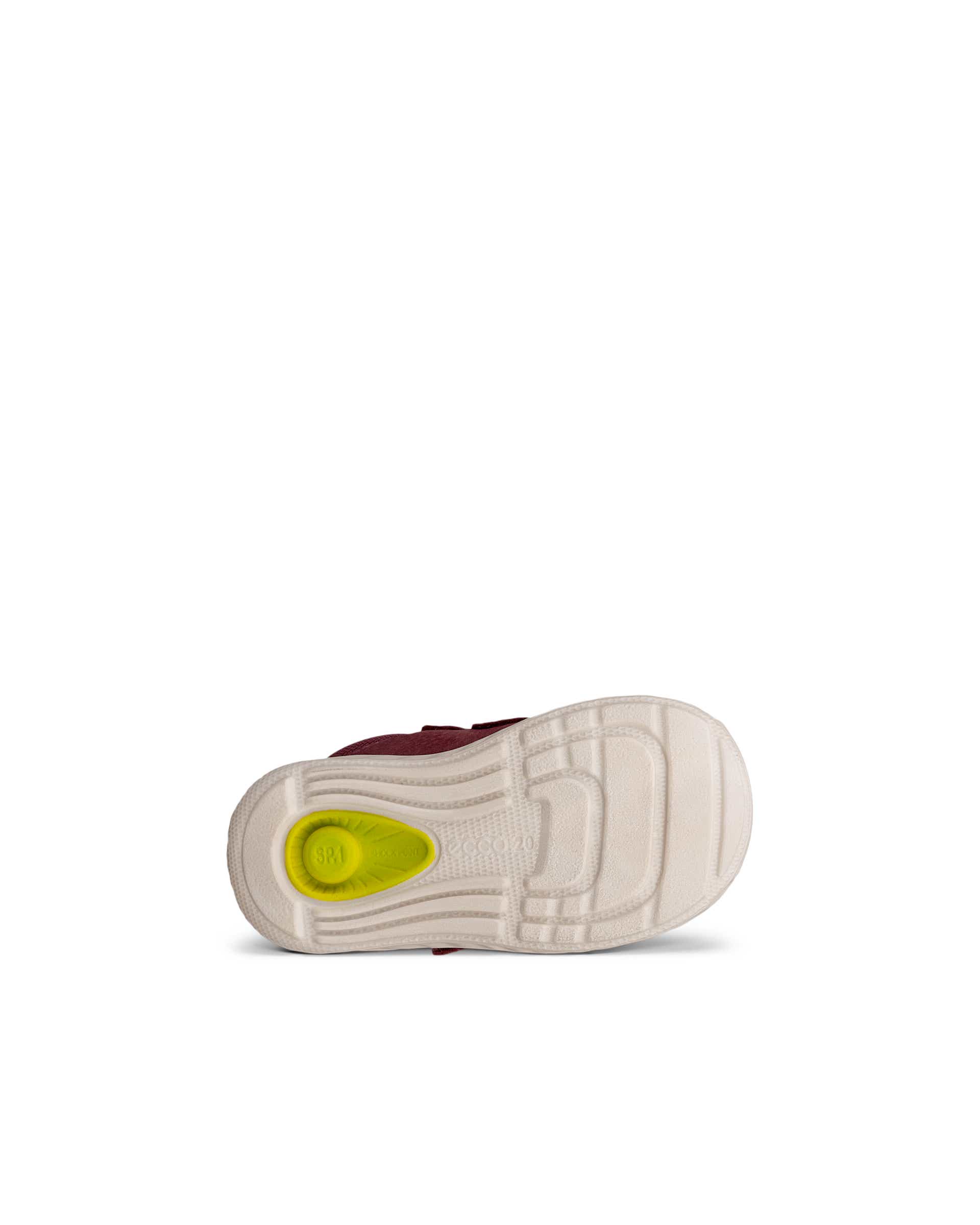 Detské nubukové tenisky suchý zips ECCO® SP.1 LITE INFANT - Ružová - Sole