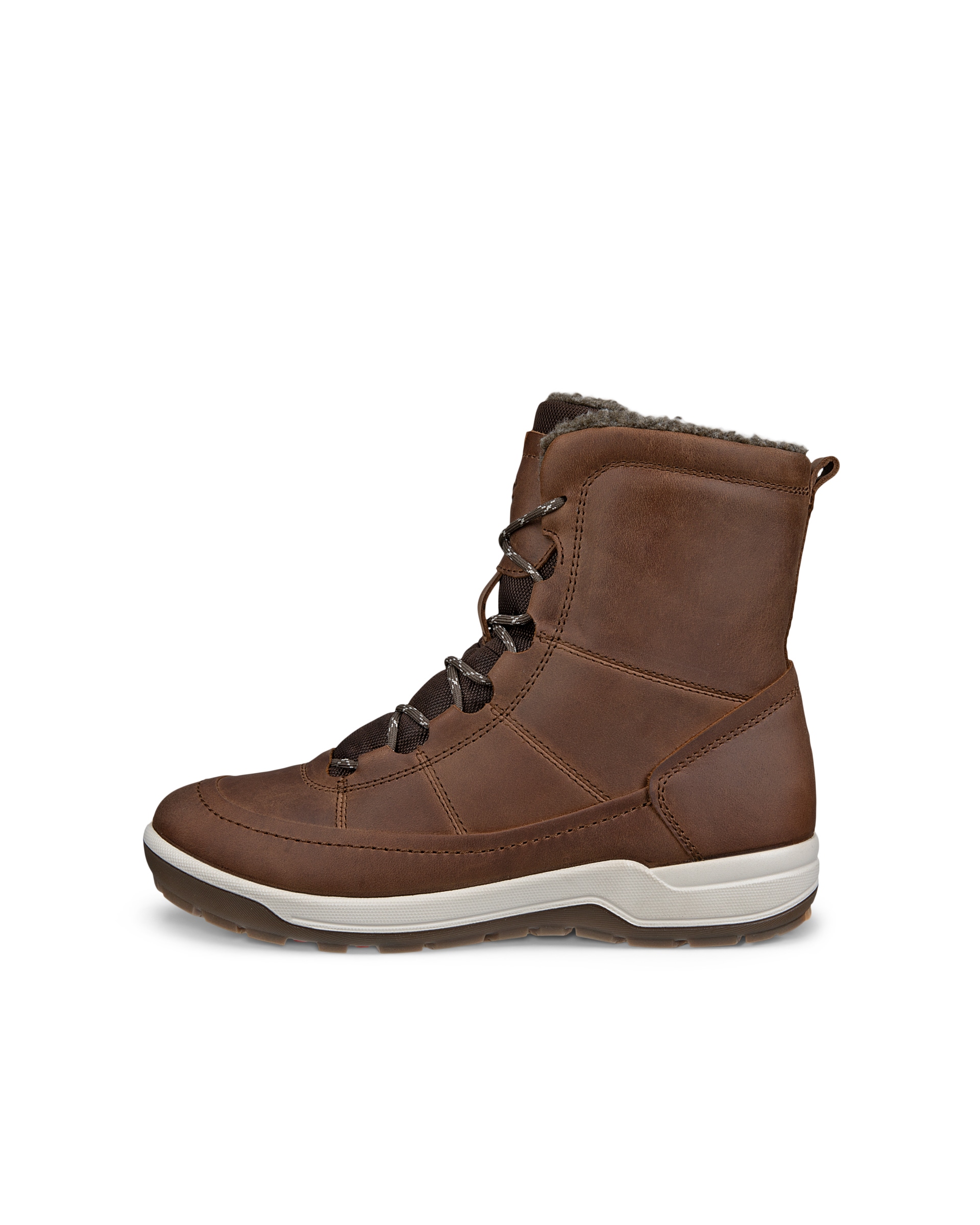 Women's ECCO® Trace Lite Nubuck Outdoor Boot - Brown - Outside