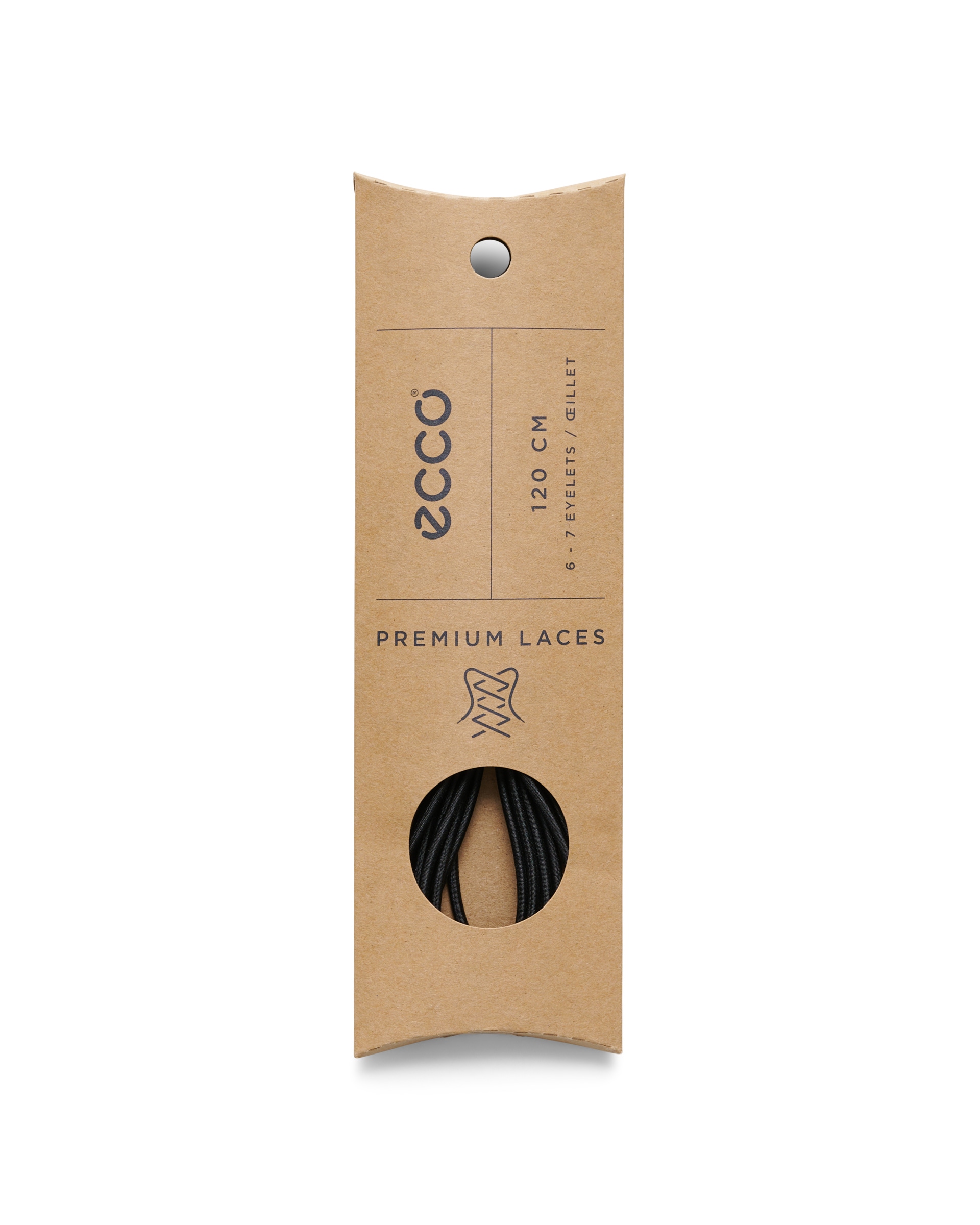 ECCO® Fast Lock Fast lock veters - Zwart - Detail-2