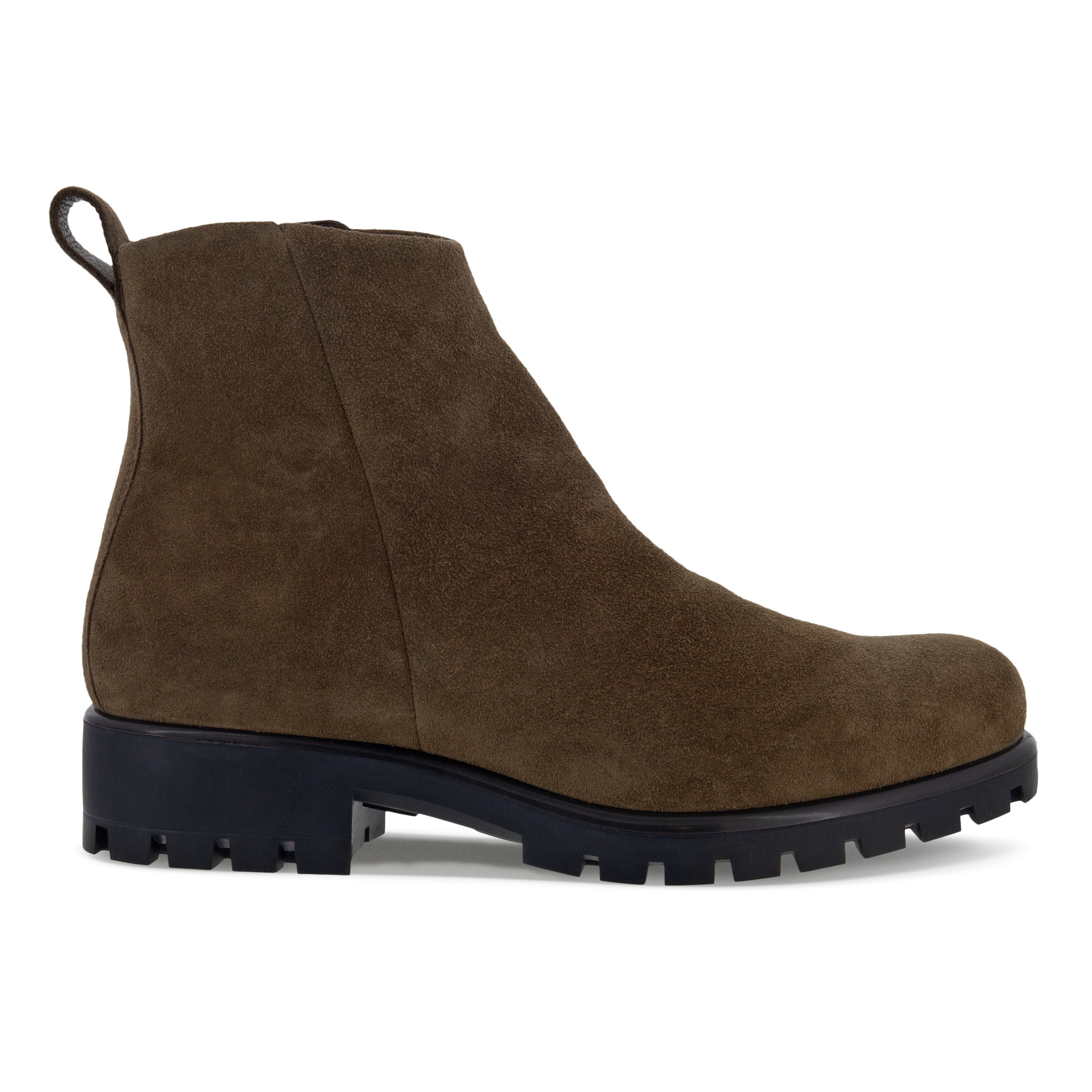 Botines de piel ECCO® Modtray para mujer - Marrón - Outside