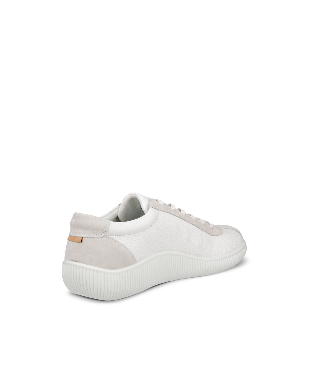 ECCO Men's Soft Zero Sneaker - White - Back