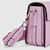 ECCO® Groove Leather Pinch Crossbody Bag - Pink - Detail-1