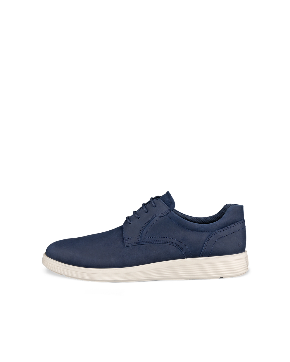 Men's ECCO® S Lite Hybrid Nubuck Derby Shoe - Blue - Outside