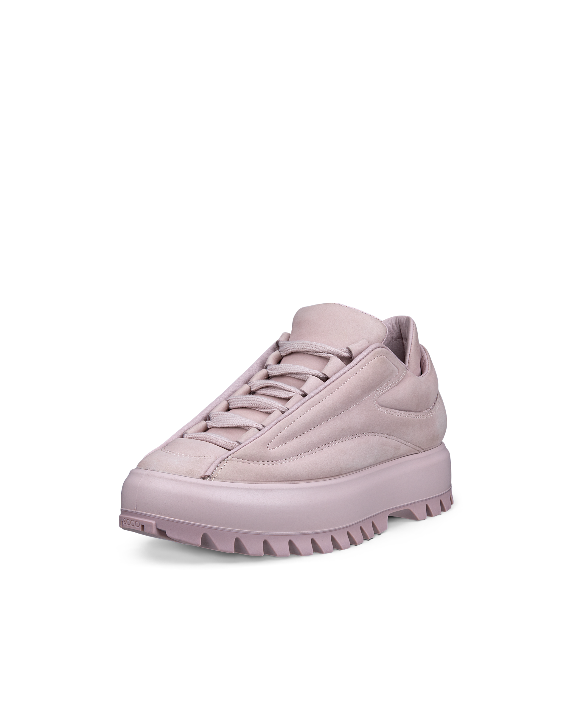 ECCO® Street Ace RAL7000 baskets en nubuck pour femme - Violet - Main