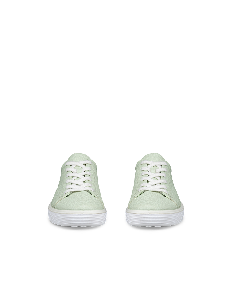 Women's ECCO® Soft 60 Leather Sneaker - Green - Front pair