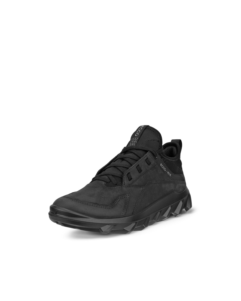 Women's ECCO® MX Nubuck Outdoor Sneaker - Black - Main