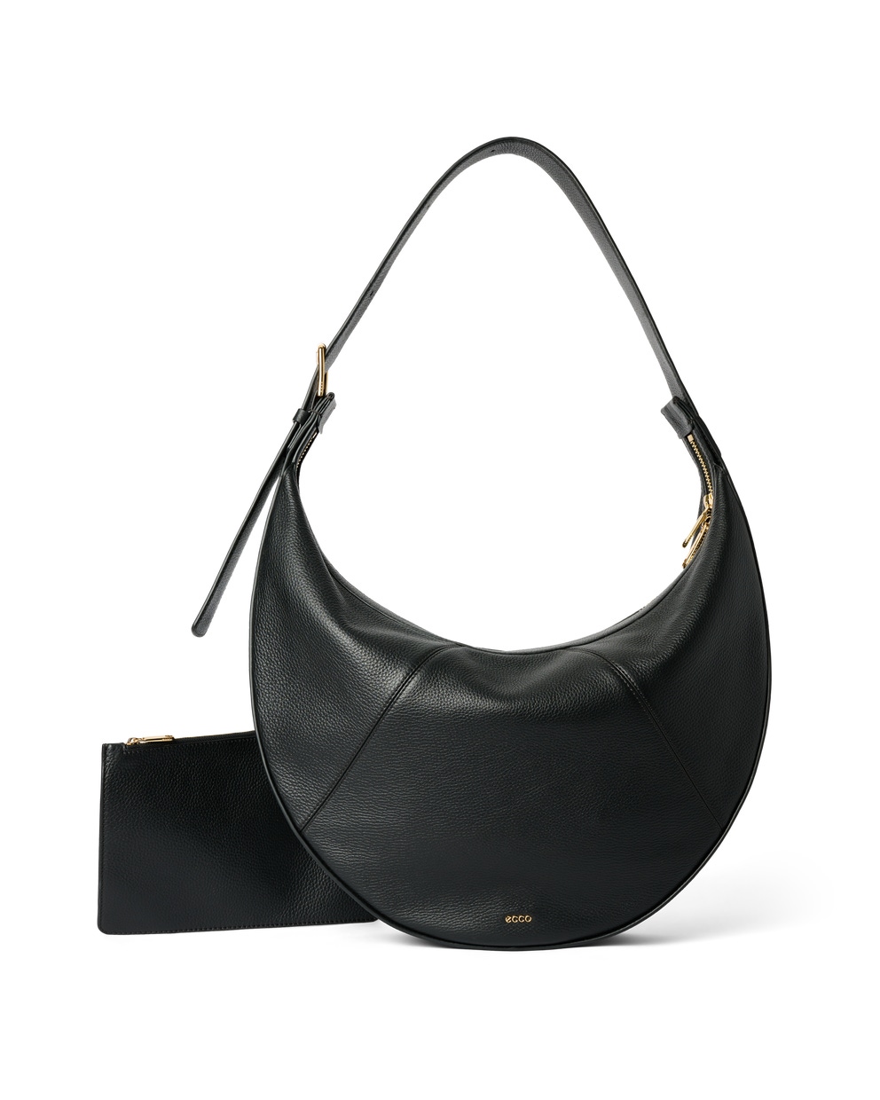 ECCO FORTUNE LARGE SHOULDER BAG - Black - Main